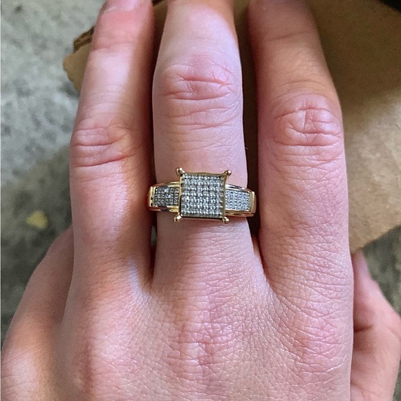 .78ct REAL BRILLIANT DIAMONDS 18K GOLD DESIGNER RING - Picture 5 of 13